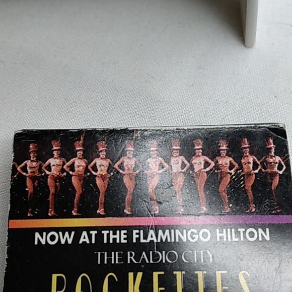 Vintage Flamingo Rockettes Las Vegas Matchbook - Picture 5 of 5